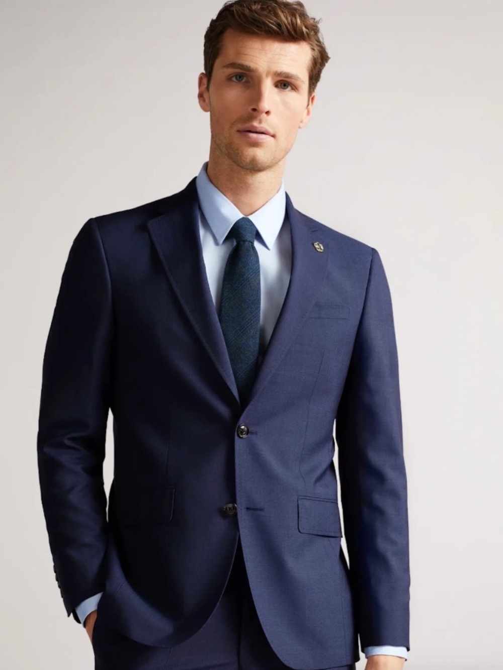 NWT Ted Baker Endurance Navy Blue Blazer Sport Coat